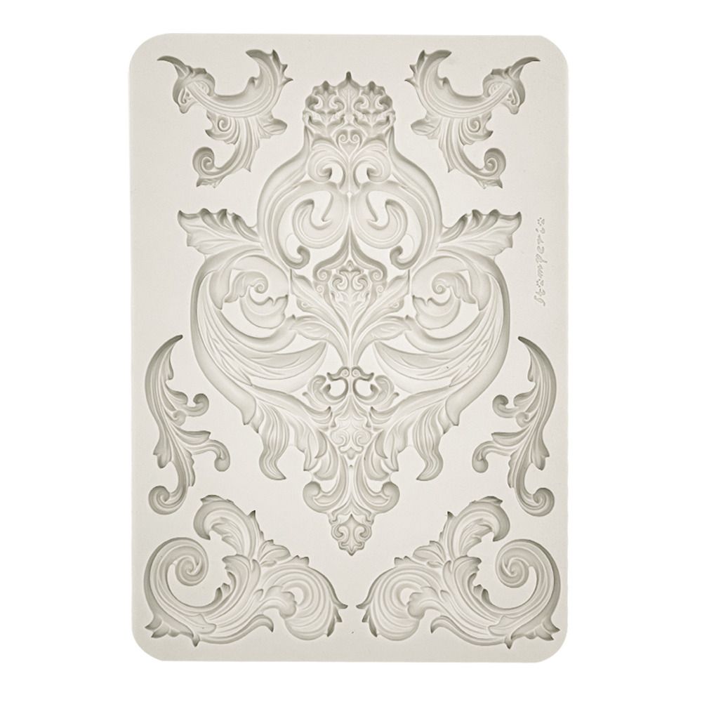 Frieze and Corners - A4 Silicone Mould - Art Stories Collection