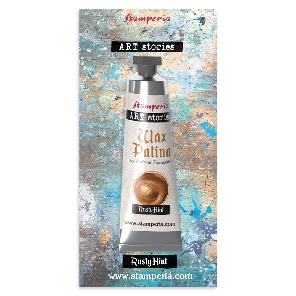 Rusty Hint - Wax Patina - Art Stories Collection