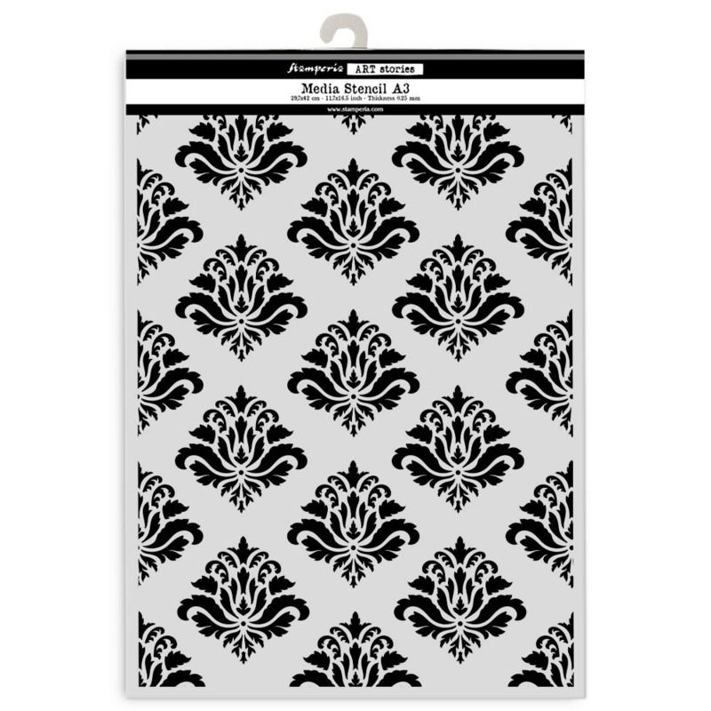Tapestry 2 - Big A3 Stencil - Art Stories Collection