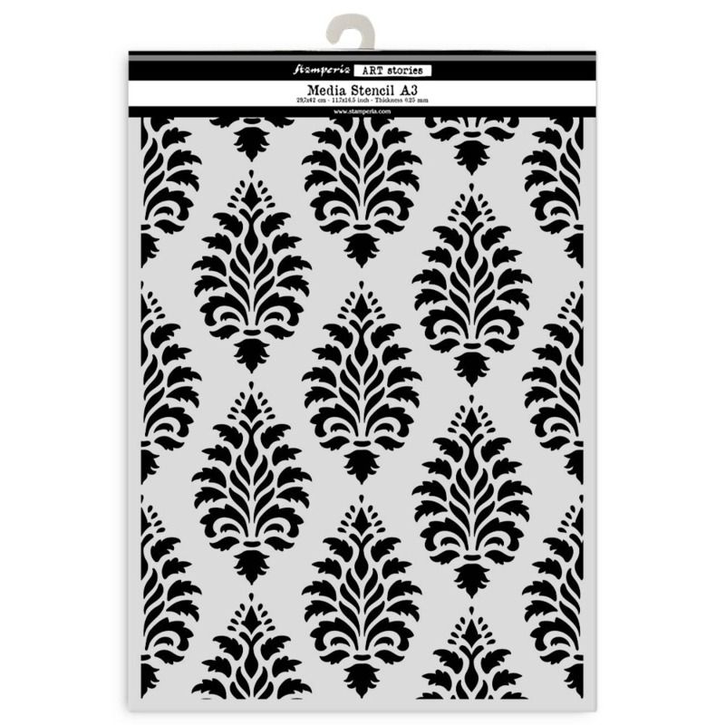 Tapestry 1 - Big A3 Stencil - Art Stories Collection