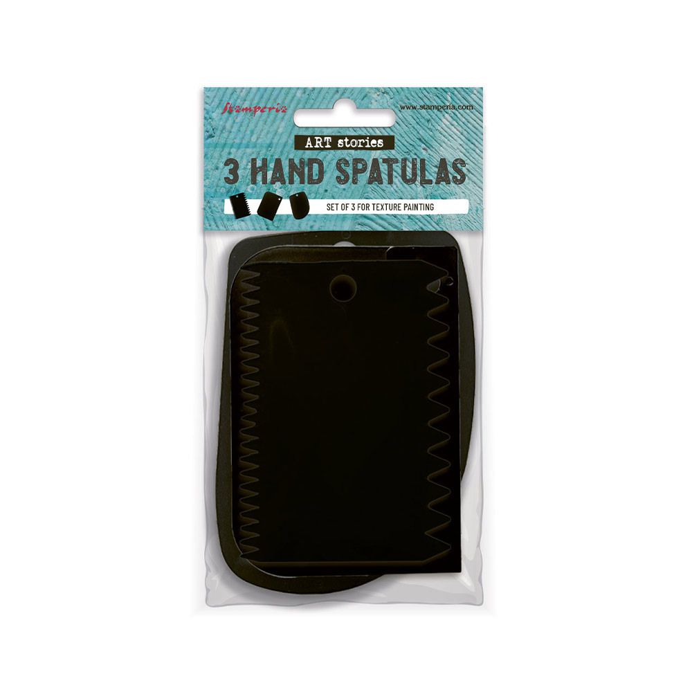 Hand Spatulas - 3pc - Art Stories Collection