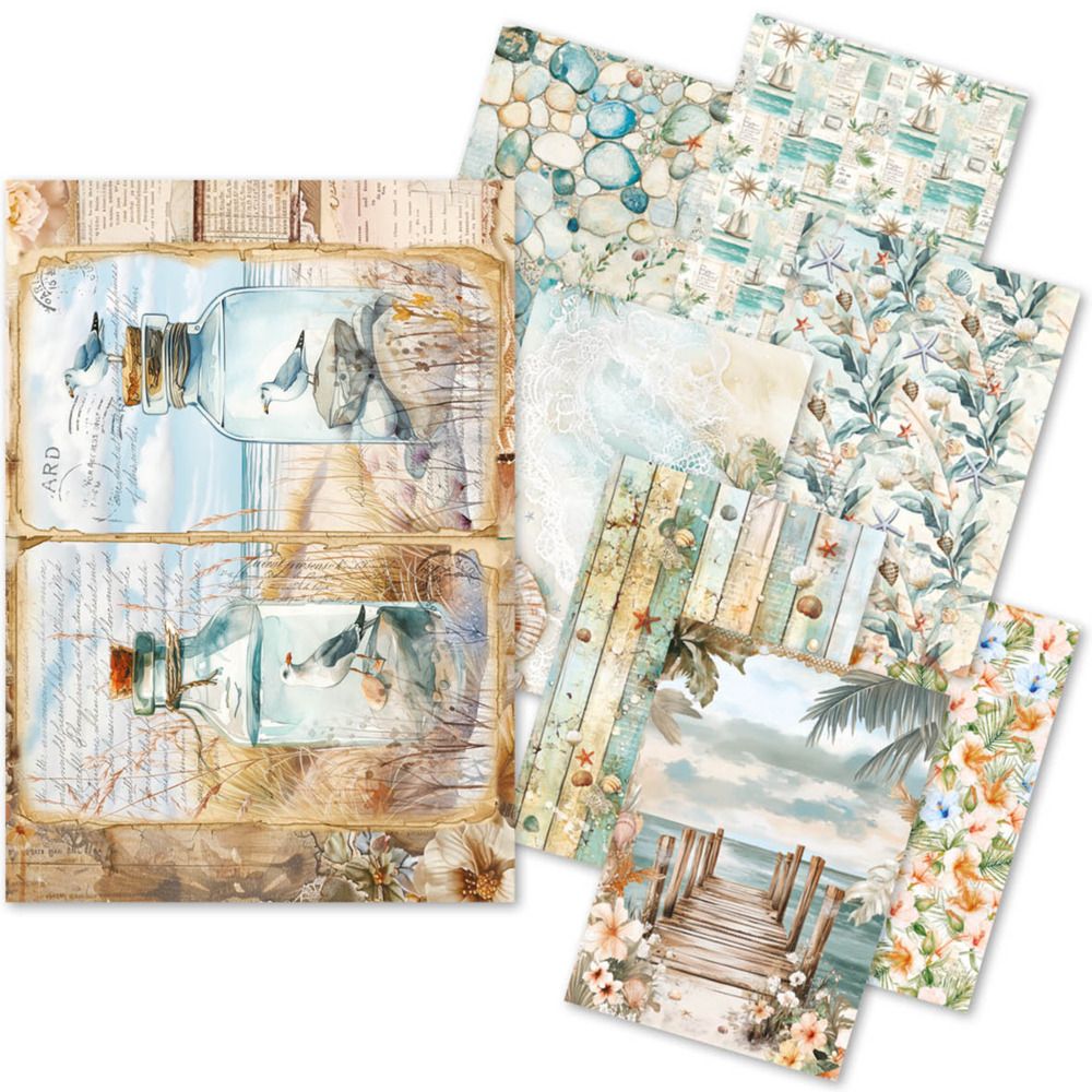 Summer Days - A5 Rice Paper Art Set