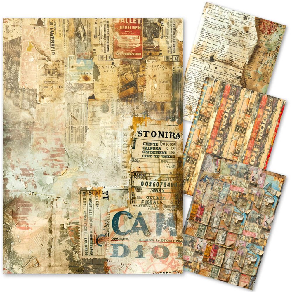 Journey Ahead - LuMania A4 Mixed Media Rice Paper Set