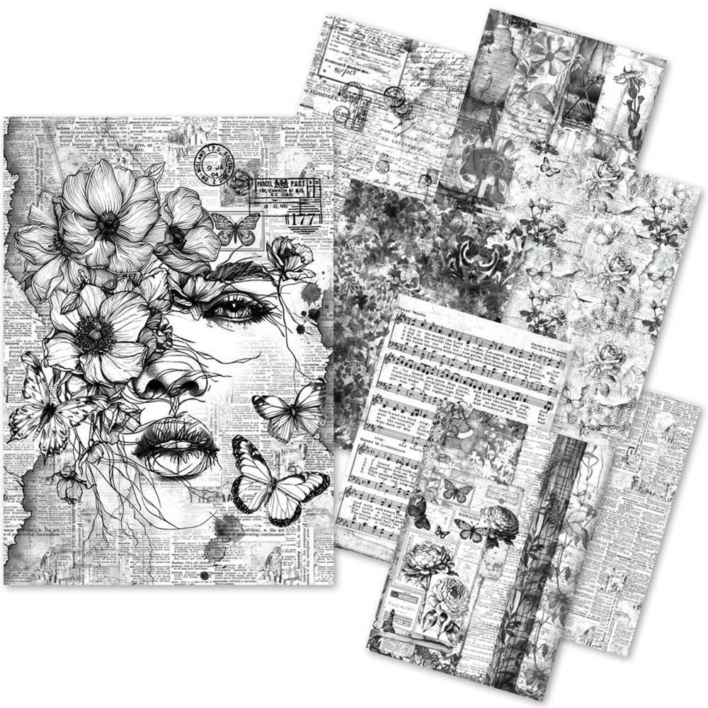 Meaningful Memories - LuMania Craftmix Mixed A5 Paper Pack