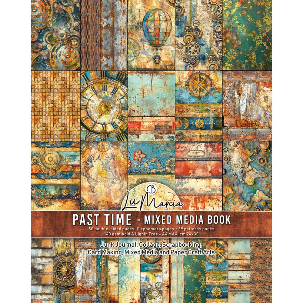 Past Time - LuMania A4 Mixed Media Book