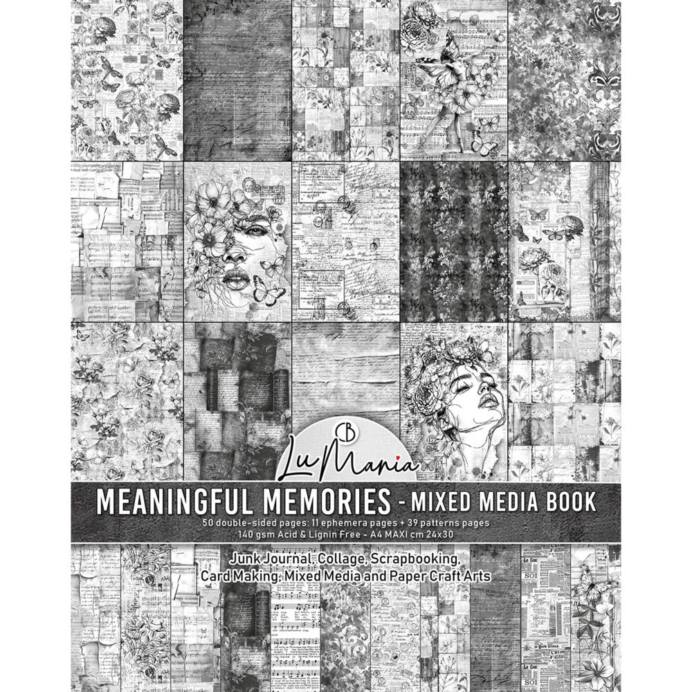 Meaningful Memories - LuMania A4 Mixed Media Book