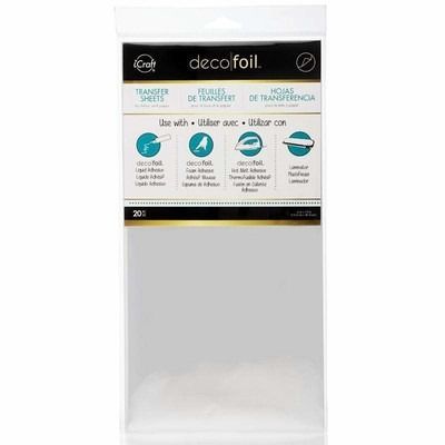 Silver - Value Pack - 6x12 Deco Foil Transfer Sheets