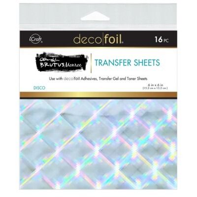 Disco by Brutus Monroe - 6x6 Deco Foil Transfer Sheets