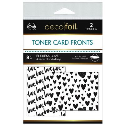Endless Love - Deco Foil Toner Card Fronts