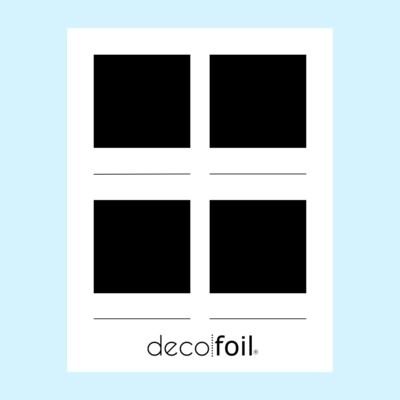 Quads - Deco Foil Toner Swatch Cards