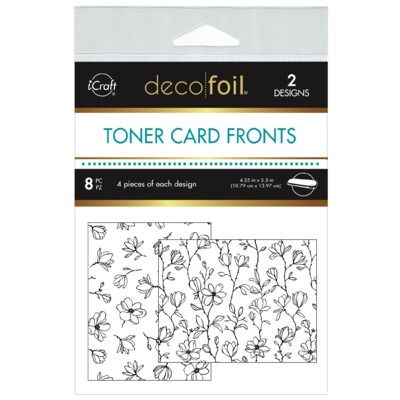 Delicate Magnolias - Deco Foil Toner Card Fronts