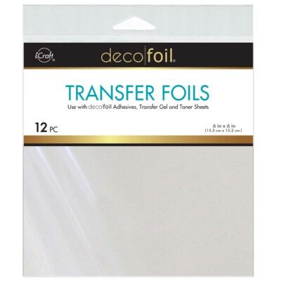 Blizzard - 6x6 Deco Foil Transfer Sheets