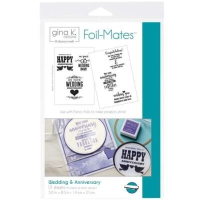 Wedding &amp; Anniversary - Foil-Mates Sentiments
