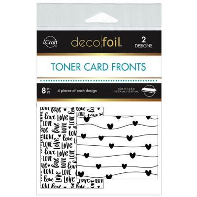 Love All Ways - Deco Foil Toner Card Fronts