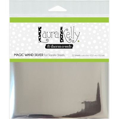 Magic Wand Silver - 6x6 Foil Transfer Sheets