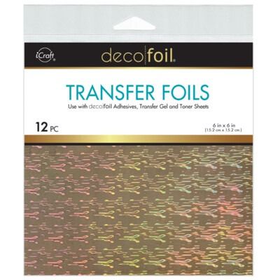 Firelight - 6x6 Deco Foil Transfer Sheets