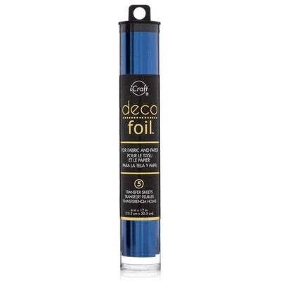 Deep Blue - 6x12 Deco Foil Transfer Sheets