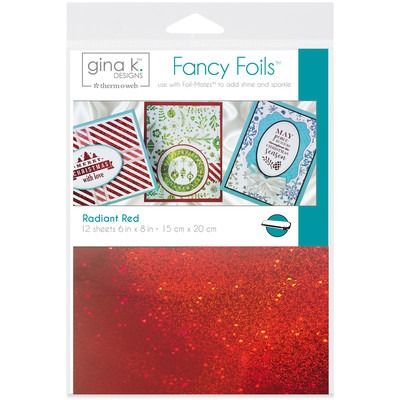 Radiant Red - Fancy Foils