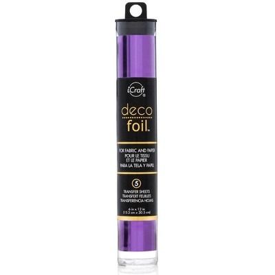 Purple - 6x12 Deco Foil Transfer Sheets