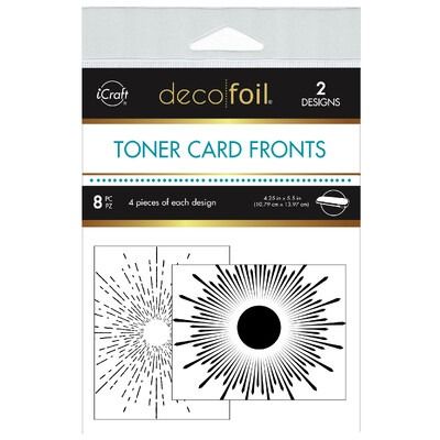 Ray of Sunshine - Deco Foil Toner Card Fronts
