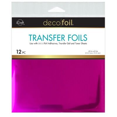Berry Crush - 6x6 Deco Foil Transfer Sheets