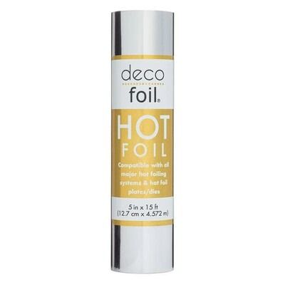 Silver - Deco Foil Hot Foil Roll