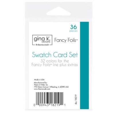 Swatch Card Set - Fancy Foils