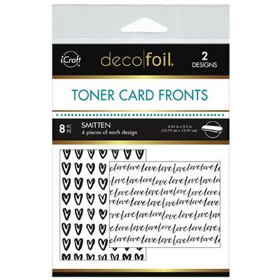 Smitten - Deco Foil Toner Card Fronts