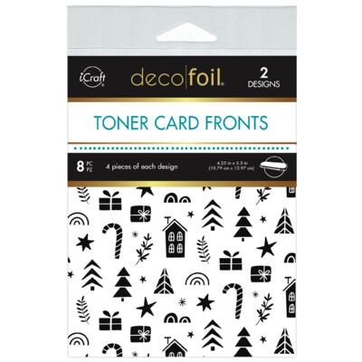 Holiday Rush - Deco Foil Toner Card Fronts