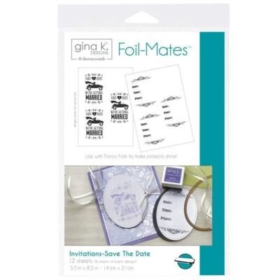 Save The Date - Foil-Mates Invitations