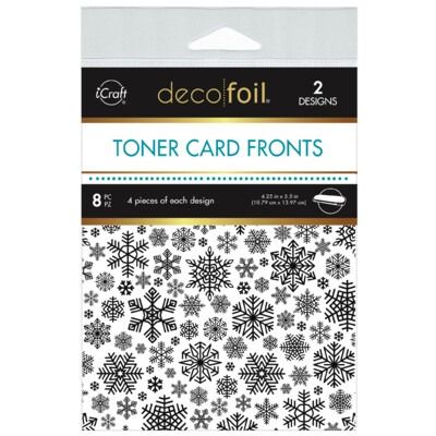 Winter Sparkle - Deco Foil Toner Card Fronts