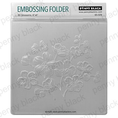 3D Blossoms - Embossing Folder