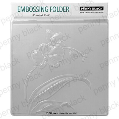 3D Orchid - Embossing Folder