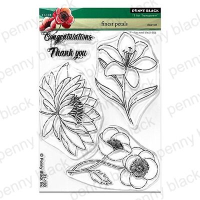 Finest Petals - Clear Stamp Set