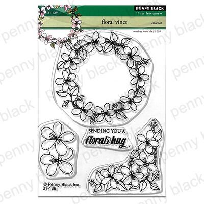 Floral Vines - Clear Stamp Set