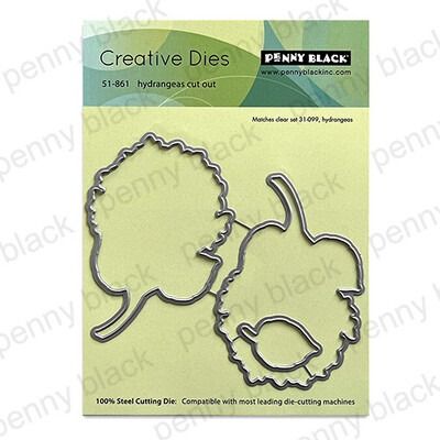 Hydrangeas Cut Out - Coordinating Die Set