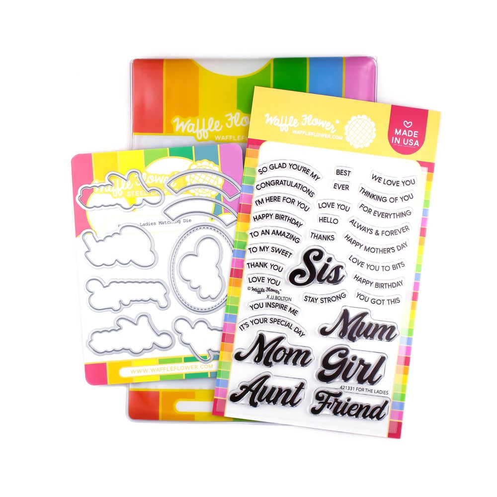 SAMPLE STEAL! For the Ladies - Stamp and Die Set