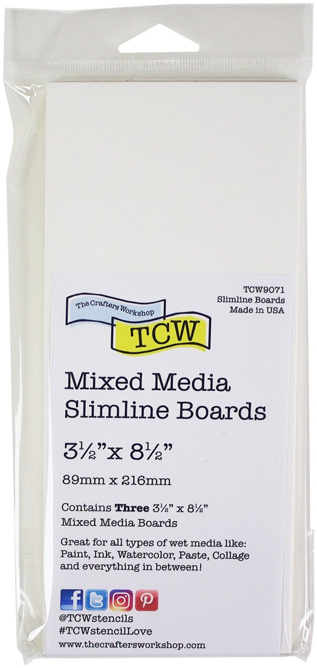 SAMPLE STEAL! Mixed Media Slimline Boards