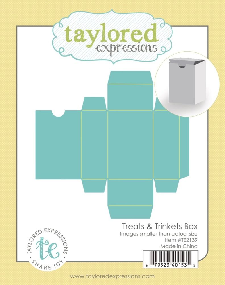 SAMPLE STEAL! Treats &amp; Trinkets Box - Die