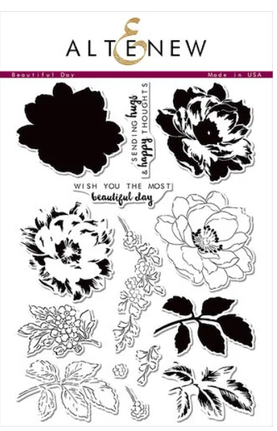 SAMPLE STEAL! Beautiful Day - Stamp and Die Set