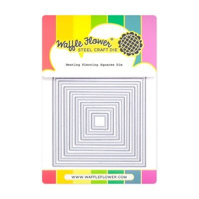 Nesting Piercing Squares - Die Set