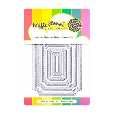Nesting Piercing Ticket Frames - Die Set