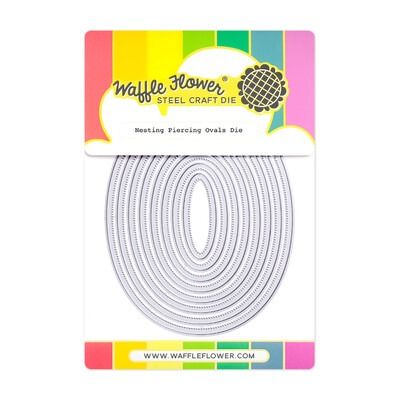 Nesting Piercing Ovals - Die Set