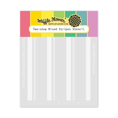 Two-step Mixed Stripes - Stencil Set