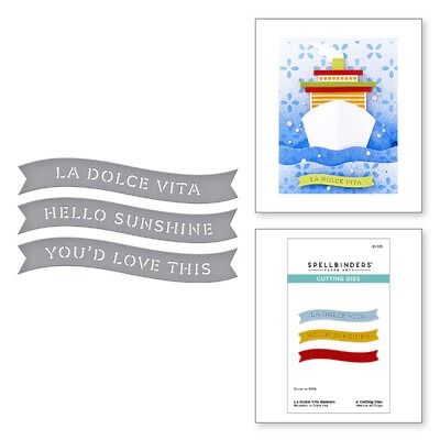 La Dolce Vita Banners - Die Set
