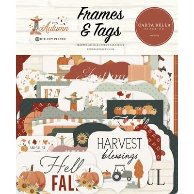 Frames &amp; Tags - It&#39;s Autumn Collection