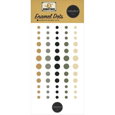 Enamel Dots - Honey Bee Collection