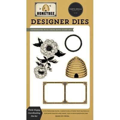 Coordinating Die Set - Think Happy - Honey Bee Collection