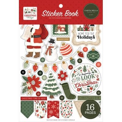 Sticker Book - Christmas Village Collection
