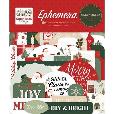 Ephemera - Christmas Village Collection